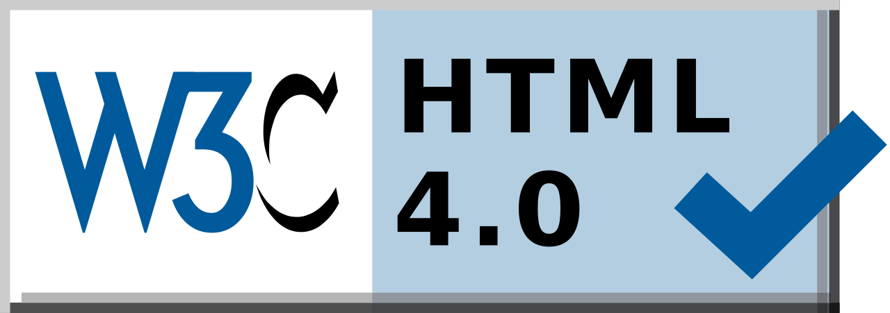 W3C HTML 4.0 validated